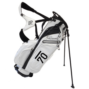 Sub 70 Golf 5-Way Stand Bag White/Black